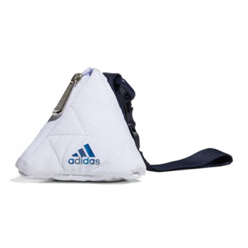 Adidas 菱形立體三角置球包(白) #GT5909