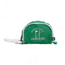 Adidas 2入置球包+掛鉤(綠/白印花)#5795