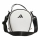 Adidas立體圓小手提包(白/黑邊)#1090