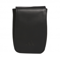 Adidas多功能隨身腰球包+掛鉤(黑)#9601