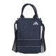 Adidas牛仔布隨身包/可提可斜背(藍)#4645