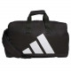 Adidas時尚輕量手提衣物袋(黑/白logo)#0212