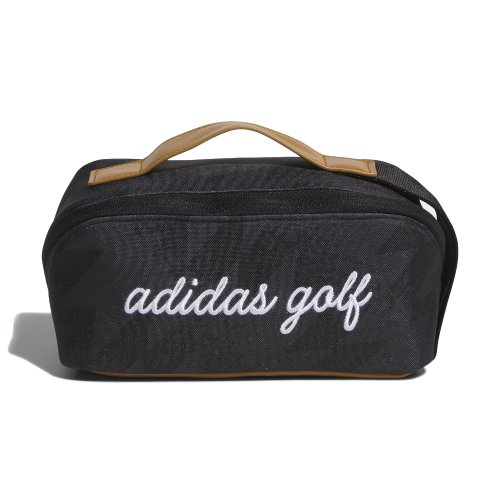 Adidas手提隨身包(黑.咖色把手)#JZ4442