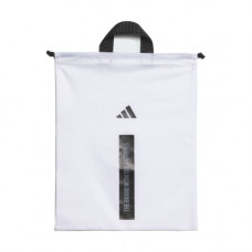 Adidas多功能鞋袋(白)#5909