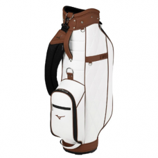 Mizuno 8.5"/2.8kgs球袋(白.咖邊)#252101 Mizuno 8.5"/2.8kgs球袋(白.咖邊)#252101