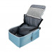 XXIO拖輪衣鞋行李箱(藍灰)#220325