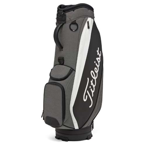 Titleist Pursuit Cart Bag 9.5吋/6孔球袋(黑灰白)#01