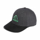 Adidas 3-Stripes 運動帽(灰,綠logo)#GU1505