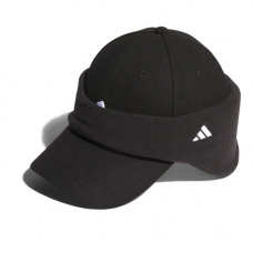 Adidas 3功能羊毛護耳運動帽(黑)#2627