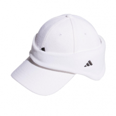 Adidas 3功能羊毛護耳運動帽(白)#2628