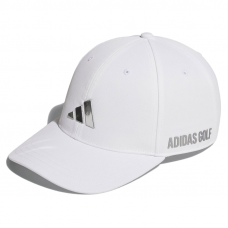 Adidas Tour Metal透氣運動帽(白/銀)#6387