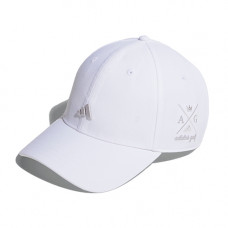 Adidas透氣運動帽(白/白logo)#9757 Adidas透氣運動帽(白/白logo)#9757