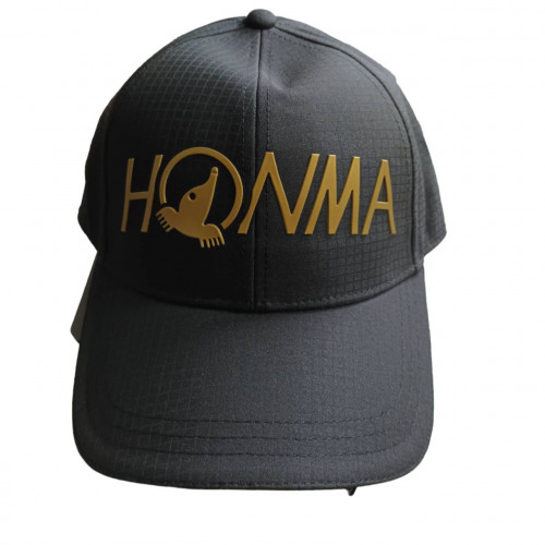 Honma 431運動帽(黑/金logo)#7356012
