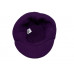 Kasco 時尚保暖有帽沿毛線帽(紫)#18309