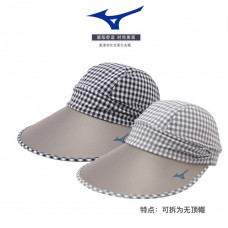 Mizuno 大帽沿遮陽帽 (格紋) #52MW1223