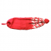 Mizuno時尚2way毛線帽/圍巾(紅白)#270553