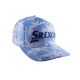 Srixon棕櫚印花透氣運動帽(藍/白樹)#0125