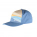 Srixon夕陽透氣運動帽(藍灰/黃)#0115