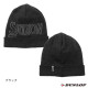 Srixon時尚保暖毛線帽(黑.灰logo)#022