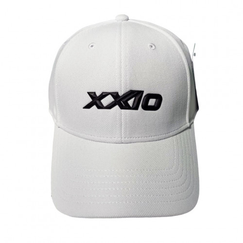 XXIO透氣運動帽(白/黑立體LOGO)#0151