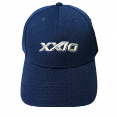 XXIO透氣運動帽(深藍/銀立體LOGO)#0158