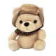 泰迪熊/韓版小帽圍巾1號木桿套