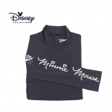 Disney女內搭涼感長袖衫-袖側米妮-黑色(三色)