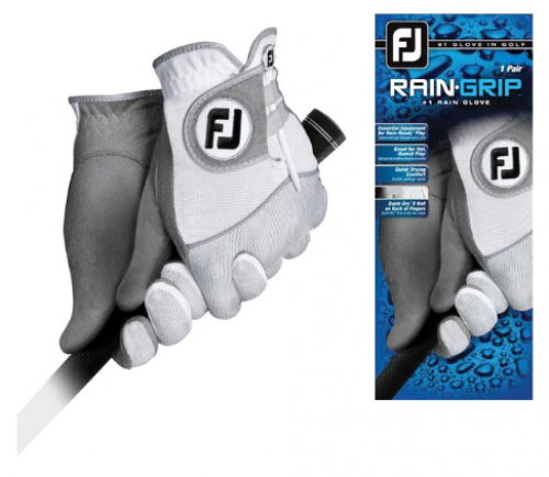 FootJoy Rain Grip手套(灰色)#RG19