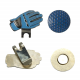 Golf球形/手套帽夾組(藍/底座+MARK)#10223B5