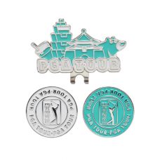 PGA TOUR 101底座+雙MARK/組(湖綠)#30196