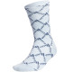 Adidas半筒襪(淺藍底/深藍織紋)#1639