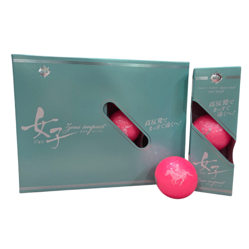 Kasco Zeus高反發Lady三層球/馬年(粉)#25H3