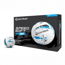 TaylorMade Speed Soft INK兩層球(亮藍)#5