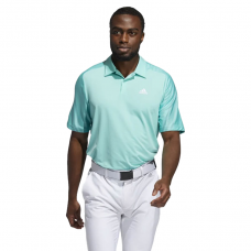 Adidas 3-STRIPES 高爾夫短袖POLO衫(淺綠)#3466