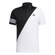 Adidas TR POLO SS 男短袖POLO衫(黑/白)#GM3659