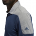 Adidas雙色拼合polo衫(藍,灰領)#H43770