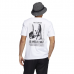 Adidas交叉LA圖案圓領衫(白)#H59053