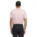 Adidas桔線格抽象印花polo衫(白)#HA9170