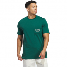 Adidas男短袖棉T恤(深綠)#3271
