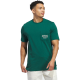 Adidas男短袖棉T恤(深綠)#3271