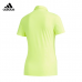 Adidas golf CLIMALITE 女款短袖Polo衫(螢光黃) #FM0152