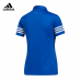 Adidas golf 三條紋女款短袖Polo衫(寶藍色) #FS6467