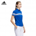 Adidas golf 三條紋女款短袖Polo衫(寶藍色) #FS6467