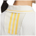 Adidas女Polo衫(淺黃底白線印花)#6603