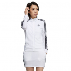 Adidas TR COLOR 春季女款運動夾克外套(白)#GM3751