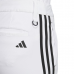 Adidas 3ST女長褲(白/側邊3黑直條)#6999