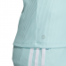 Adidas女圓立領百皺摺上衣(淺綠)#9015
