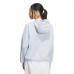 Adidas女防曬透氣連帽外套(淺藍)#KB4753