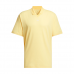 Adidas男短袖V領Polo衫(黃)#4339