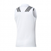 Adidas無袖小立領Polo衫(白)#9018